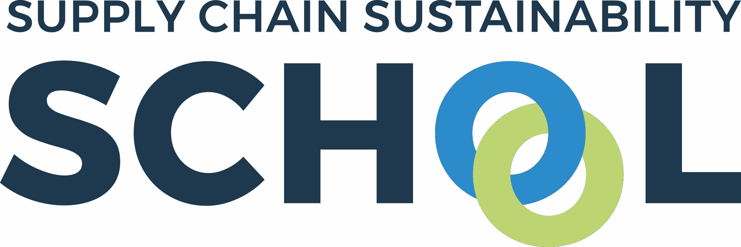 Supply chain sustainability school logo